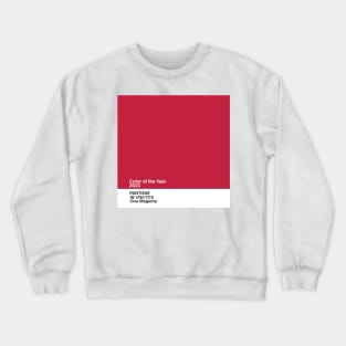 Pantone 18-1750 TCX Viva Magenta , color of the year 2023 Crewneck Sweatshirt